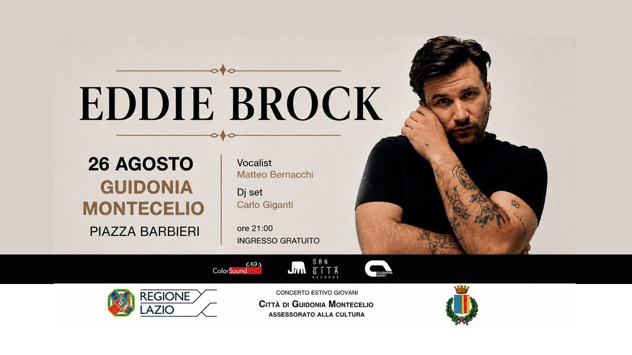 Eddie Brock - 26 Agosto 2026 Concerto con ingresso gratuito Piazza Barbieri ore 21
